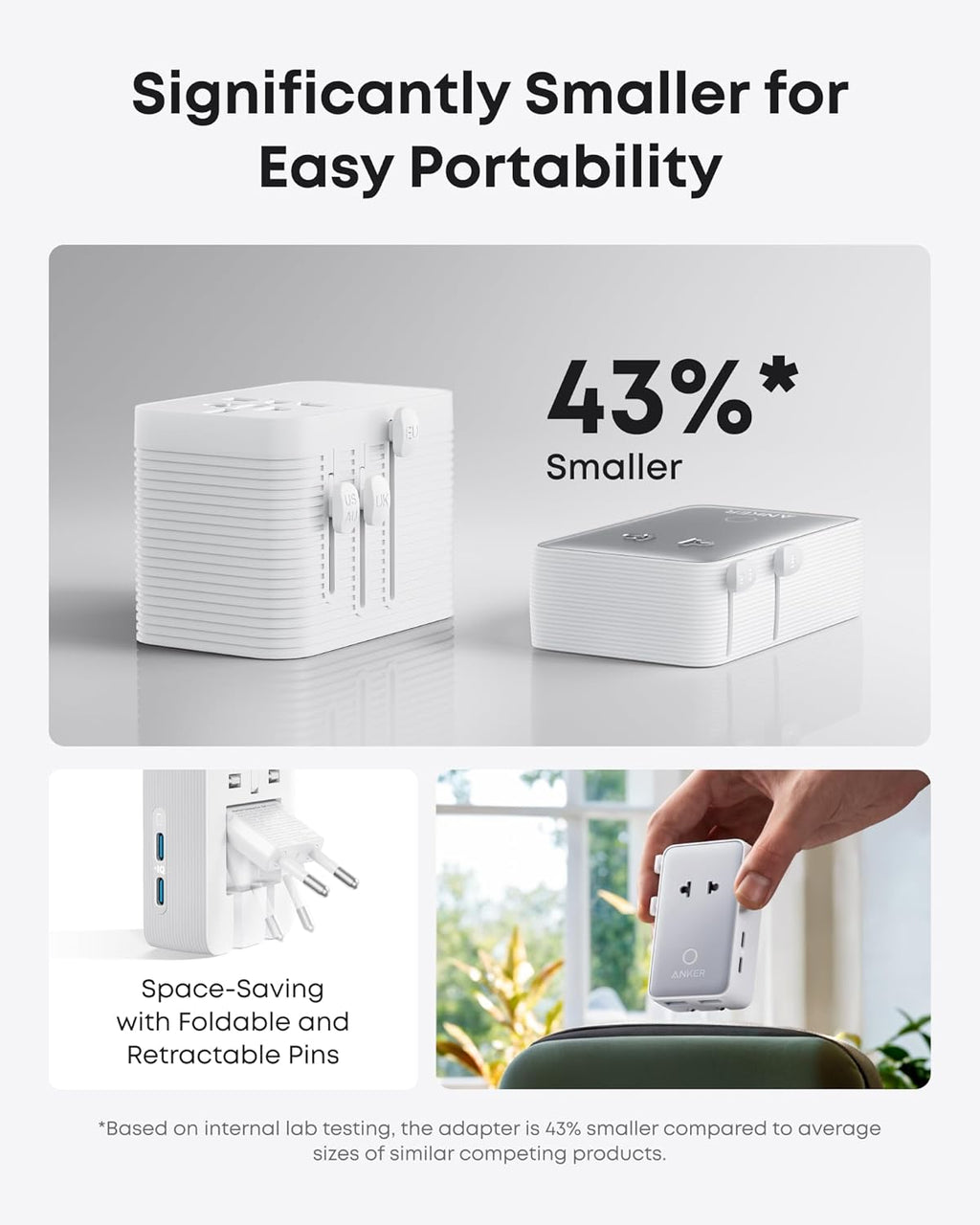 Nano Travel Adapter (5-in-1, 20W, 2-Pack) Z6