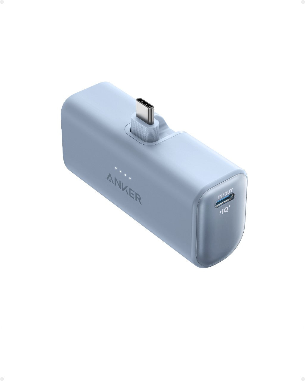 Refurbished Nano Power Bank (22.5W, Built-In USB-C Connector) W8
