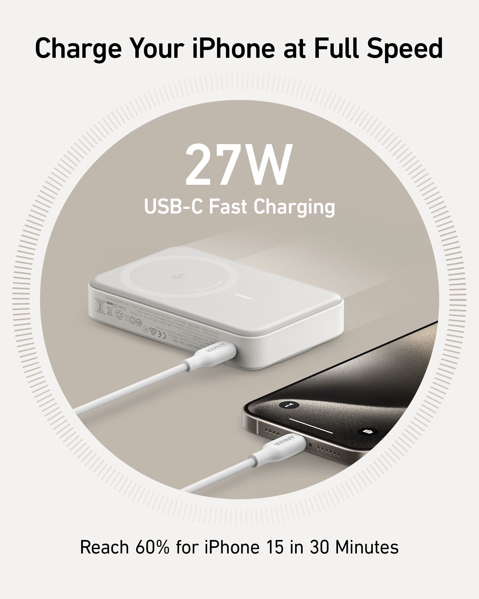 Refurbished MagGo Power Bank (10K) U4