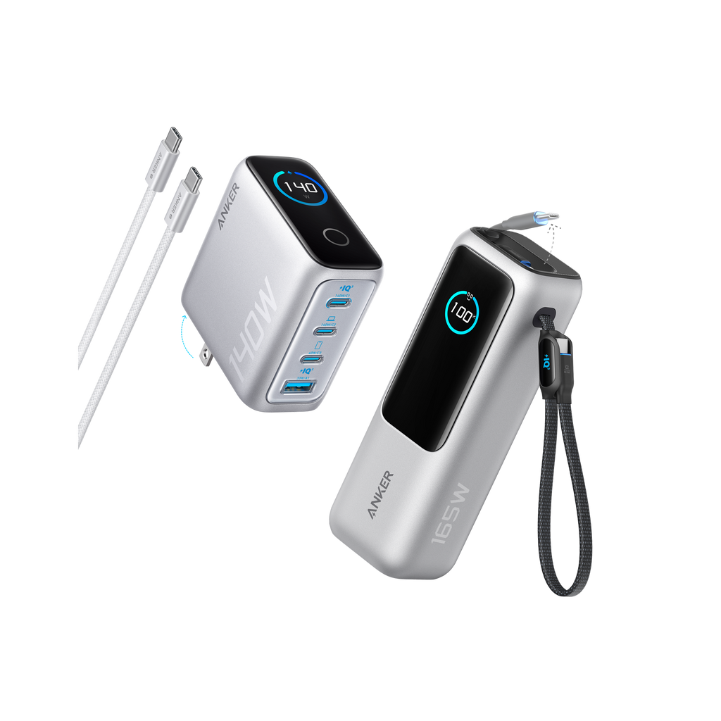 Laptop Power Bank (25K, 165W, Built-In and Retractable Cables) Y4